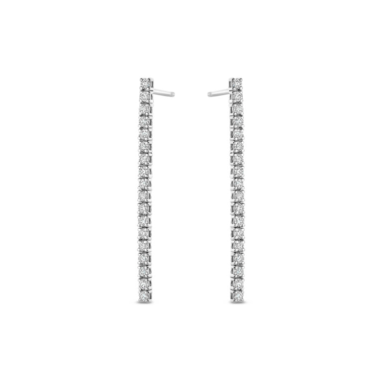 witgoud oorhangers met diamant Schaap en Citroen Diamonds - #2 witgoud oorhangers met diamant Schaap en Citroen Diamonds - #2