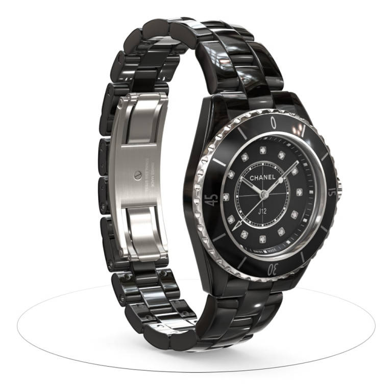 CHANEL J12 Black Diamond Indicators 33mm - H5701 - #3 CHANEL J12 Black Diamond Indicators 33mm - H5701 - #3