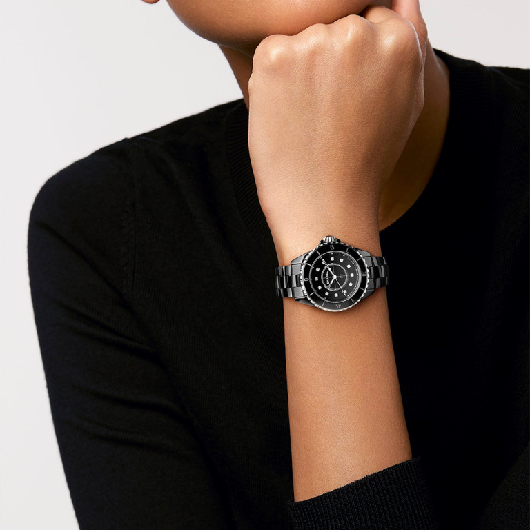 CHANEL J12 Black Diamond Indicators 33mm - H5701 - #2 CHANEL J12 Black Diamond Indicators 33mm - H5701 - #2