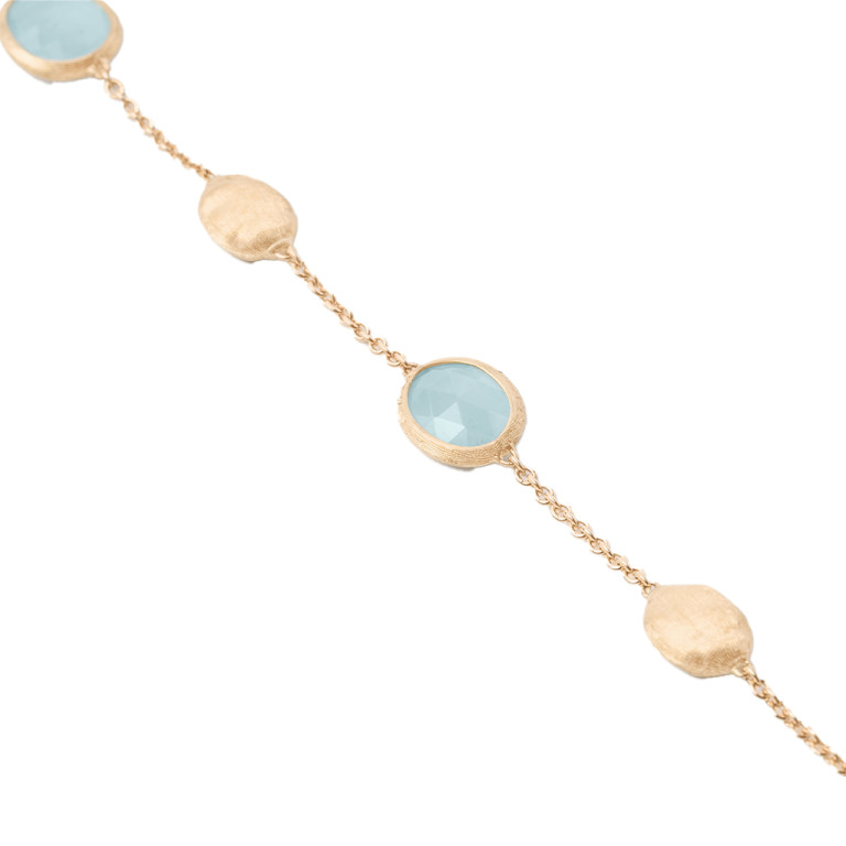 Marco Bicego Siviglia armband geelgoud met Aquamarijn - BB1874-AQ01 - #3 Marco Bicego Siviglia armband geelgoud met Aquamarijn - BB1874-AQ01 - #3