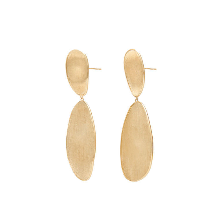 Marco Bicego Lunaria oorhangers geelgoud - OB1347 - #2 Marco Bicego Lunaria oorhangers geelgoud - OB1347 - #2