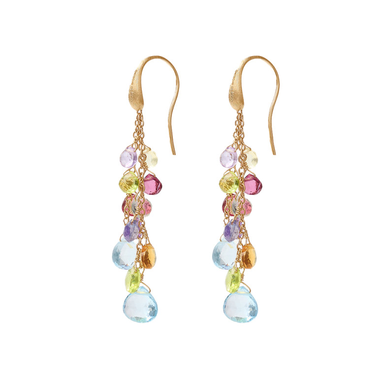 Marco Bicego Paradise oorhangers geelgoud met Diversen - OB1753-A-MIX01T - #2 Marco Bicego Paradise oorhangers geelgoud met Diversen - OB1753-A-MIX01T - #2