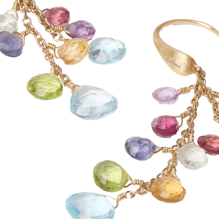 Marco Bicego Paradise oorhangers geelgoud met Diversen - OB1753-A-MIX01T - #3 Marco Bicego Paradise oorhangers geelgoud met Diversen - OB1753-A-MIX01T - #3