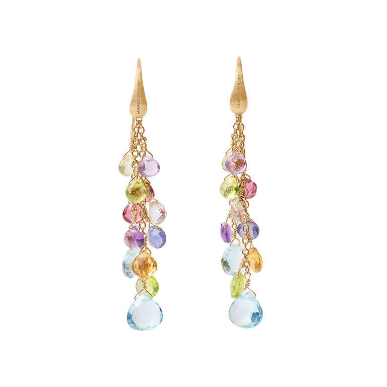 Marco Bicego Paradise oorhangers geelgoud met Diversen - OB1753-A-MIX01T - #4 Marco Bicego Paradise oorhangers geelgoud met Diversen - OB1753-A-MIX01T - #4