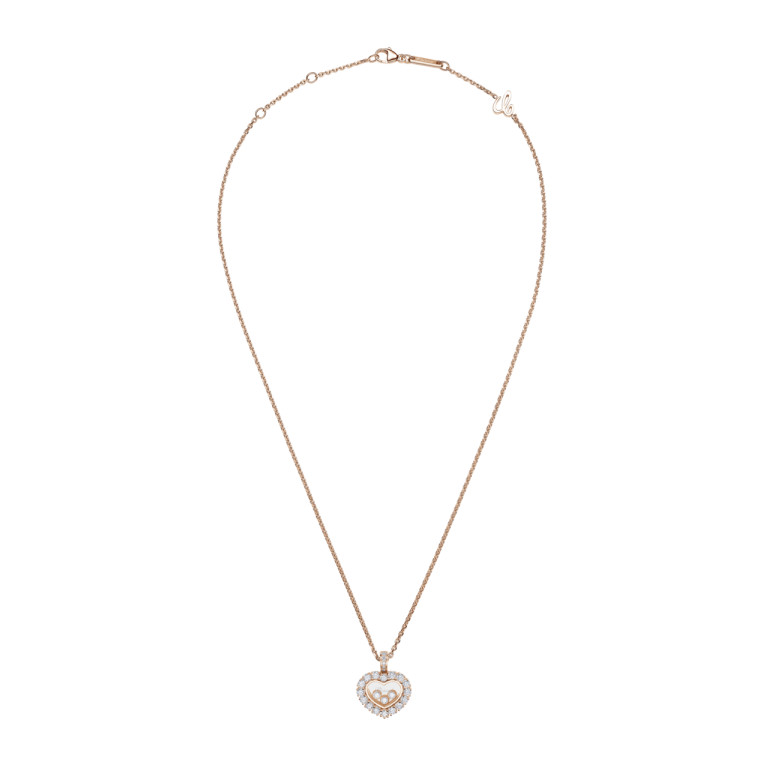 Chopard Happy Diamonds Colliers roodgoud met diamant - 79A615-5001 - #2 Chopard Happy Diamonds Colliers roodgoud met diamant - 79A615-5001 - #2