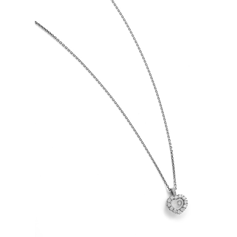 Chopard Happy Diamonds collier met hanger witgoud met diamant - 79A616-1001 - #5 Chopard Happy Diamonds collier met hanger witgoud met diamant - 79A616-1001 - #5