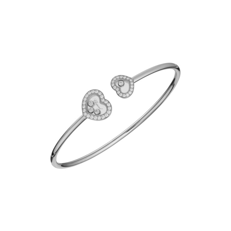 Chopard Happy Diamonds Icons Heart armband witgoud met diamant - 85A614-1202 - #2 Chopard Happy Diamonds Icons Heart armband witgoud met diamant - 85A614-1202 - #2