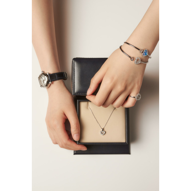 Chopard Happy Diamonds Icons Heart armband witgoud met diamant - 85A614-1202 - #6 Chopard Happy Diamonds Icons Heart armband witgoud met diamant - 85A614-1202 - #6