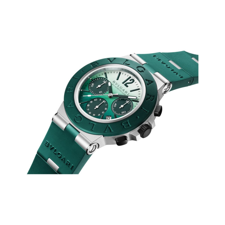 Bvlgari Bvlgari Bvlgari Aluminium Smeraldo 40mm - 104076 - #2 Bvlgari Bvlgari Bvlgari Aluminium Smeraldo 40mm - 104076 - #2