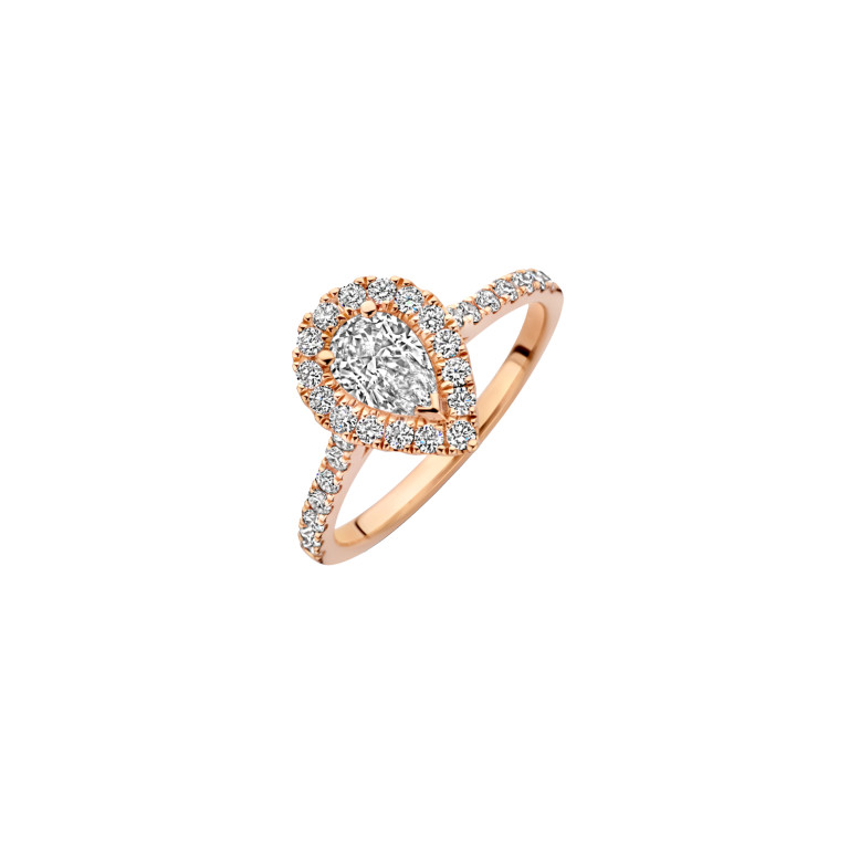 roodgoud ring met diamant SC Highlights Diamonds - #2 roodgoud ring met diamant SC Highlights Diamonds - #2