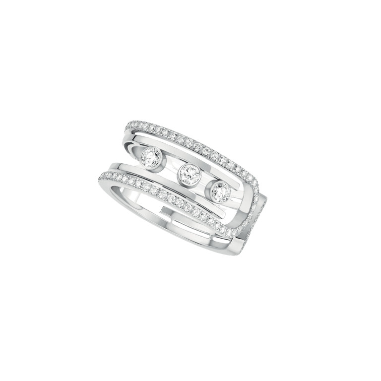 Messika Move 10th ring witgoud met diamant - 11955-WG - #2 Messika Move 10th ring witgoud met diamant - 11955-WG - #2