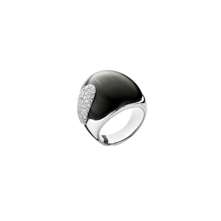 witgoud ring met diamant Schaap en Citroen Colours - #2 witgoud ring met diamant Schaap en Citroen Colours - #2