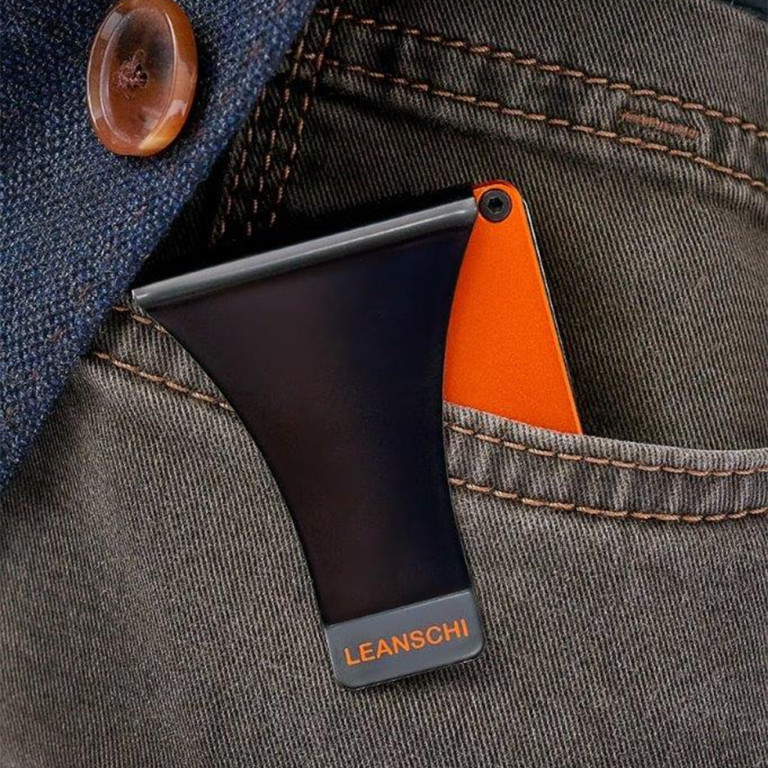 Leanschi portemonnee Tech-Wallet Black & Red Carbon - BGTE-CC19 - #5 Leanschi portemonnee Tech-Wallet Black & Red Carbon - BGTE-CC19 - #5