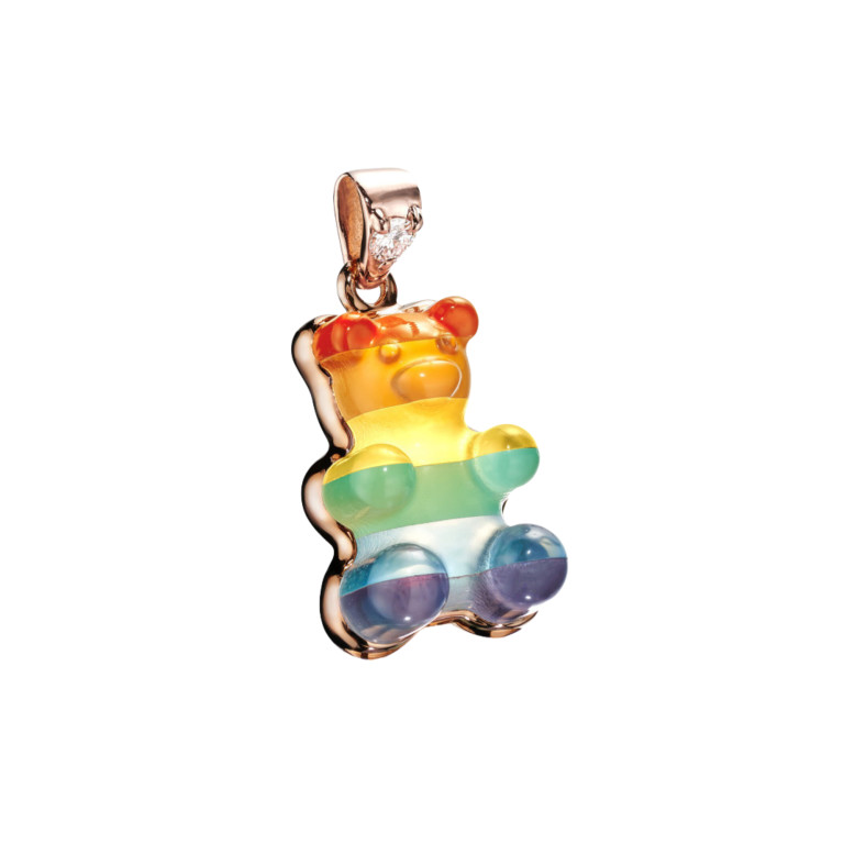 Colours Hanger - Gemmy Bear - Gb rainbow Colours Hanger - Gemmy Bear - Gb rainbow