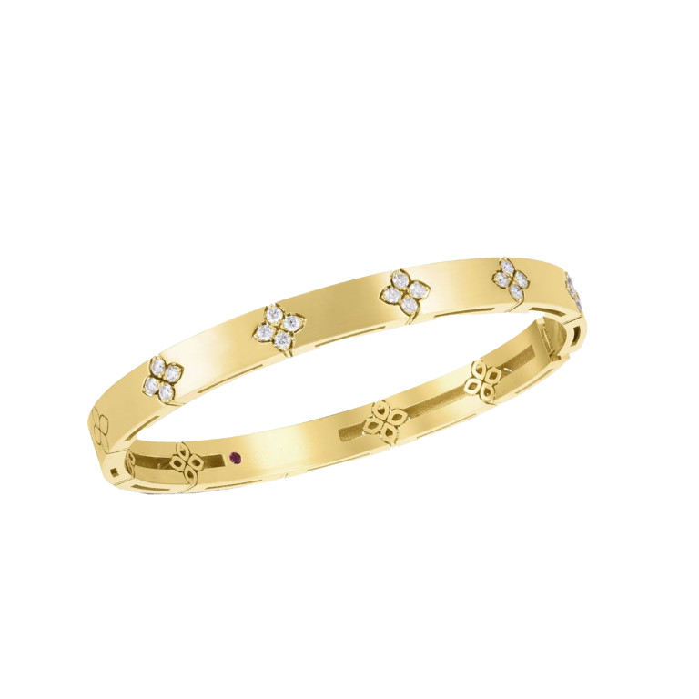 Roberto Coin Love in Verona armband geelgoud met diamant - ADR888BA2011 - #2 Roberto Coin Love in Verona armband geelgoud met diamant - ADR888BA2011 - #2