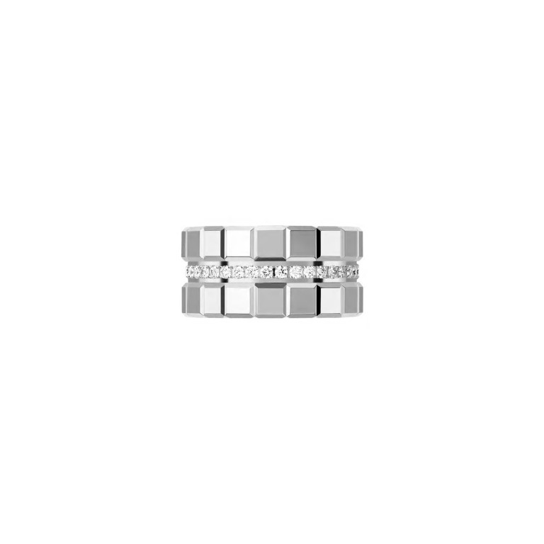 Chopard Ice Cube Medium ring witgoud met diamant - 827004-1043 - #2 Chopard Ice Cube Medium ring witgoud met diamant - 827004-1043 - #2