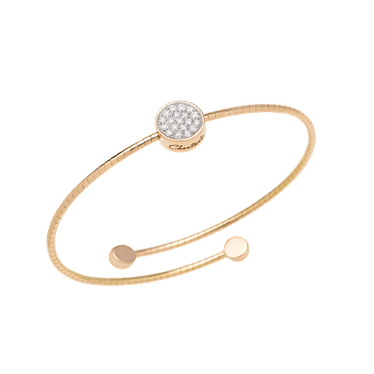 Chantecler Paillettes armband roodgoud met diamant - 41412 - #4 Chantecler Paillettes armband roodgoud met diamant - 41412 - #4