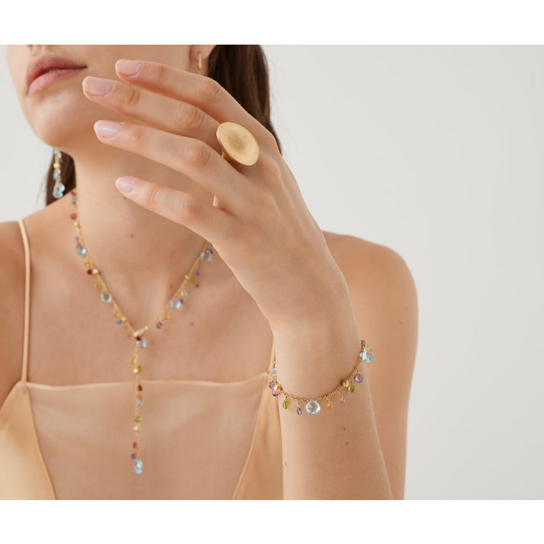 Marco Bicego Paradise armband geelgoud met Diversen - BB2584-MIX01T - #3 Marco Bicego Paradise armband geelgoud met Diversen - BB2584-MIX01T - #3