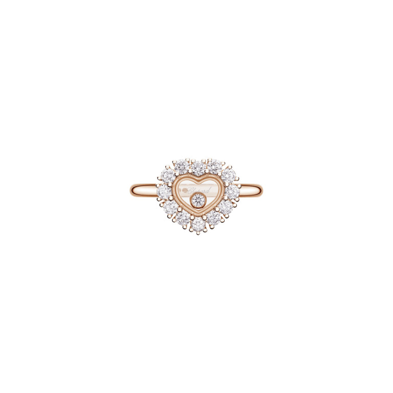 Chopard Happy Diamonds ring roodgoud met diamant - 82A616-5111 - #2 Chopard Happy Diamonds ring roodgoud met diamant - 82A616-5111 - #2