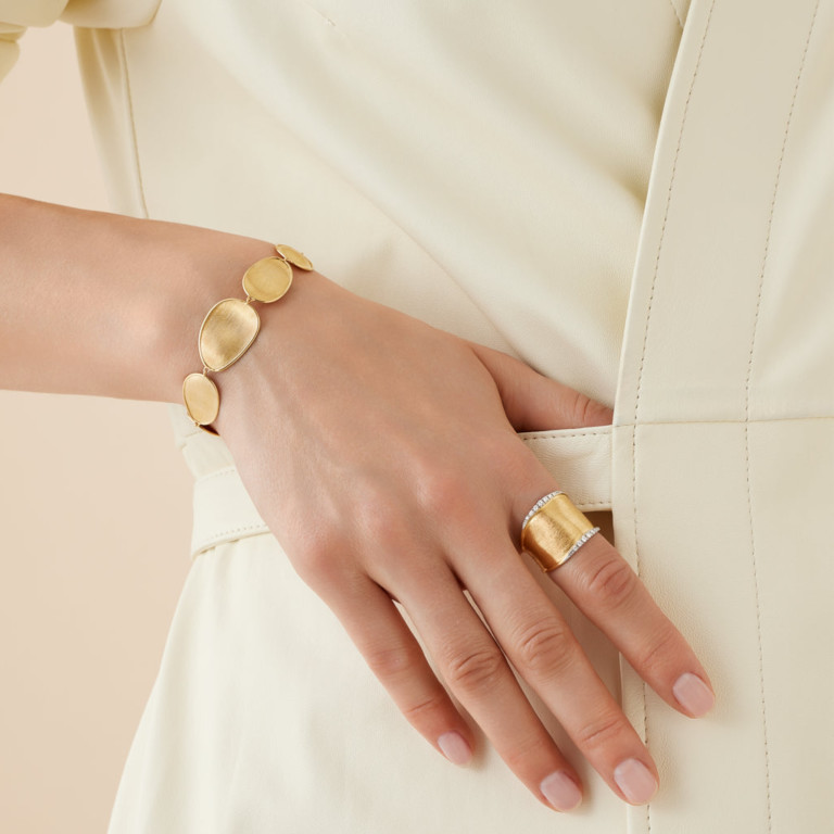 Marco Bicego Lunaria armband geelgoud - BB1777 - #4 Marco Bicego Lunaria armband geelgoud - BB1777 - #4