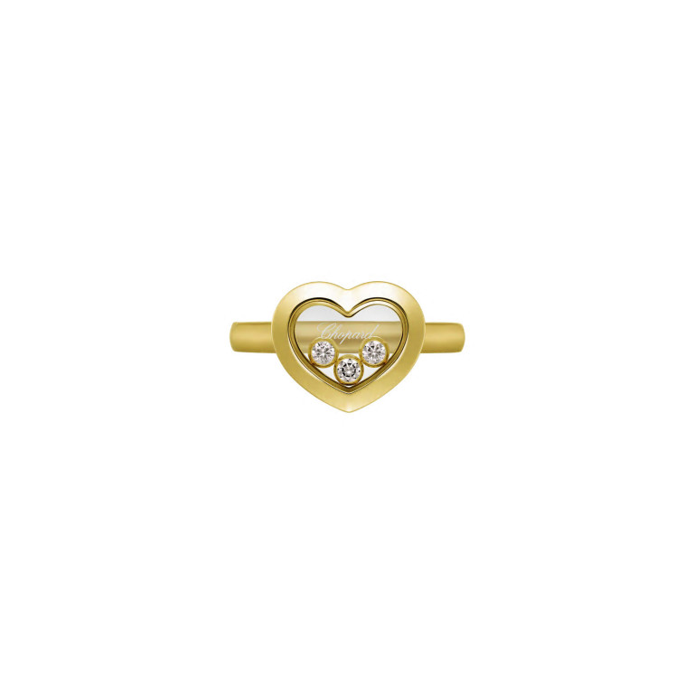 Chopard Happy Diamonds Icons Heart ring geelgoud met diamant - 82A611-0111 - #2 Chopard Happy Diamonds Icons Heart ring geelgoud met diamant - 82A611-0111 - #2