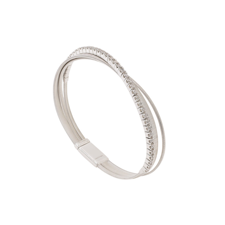 Marco Bicego Masai armband witgoud met diamant - BG728-B1 - #3 Marco Bicego Masai armband witgoud met diamant - BG728-B1 - #3