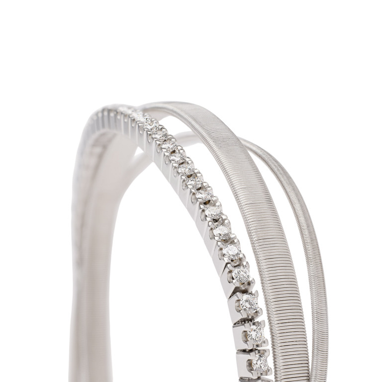 Marco Bicego Masai armband witgoud met diamant - BG728-B1 - #4 Marco Bicego Masai armband witgoud met diamant - BG728-B1 - #4