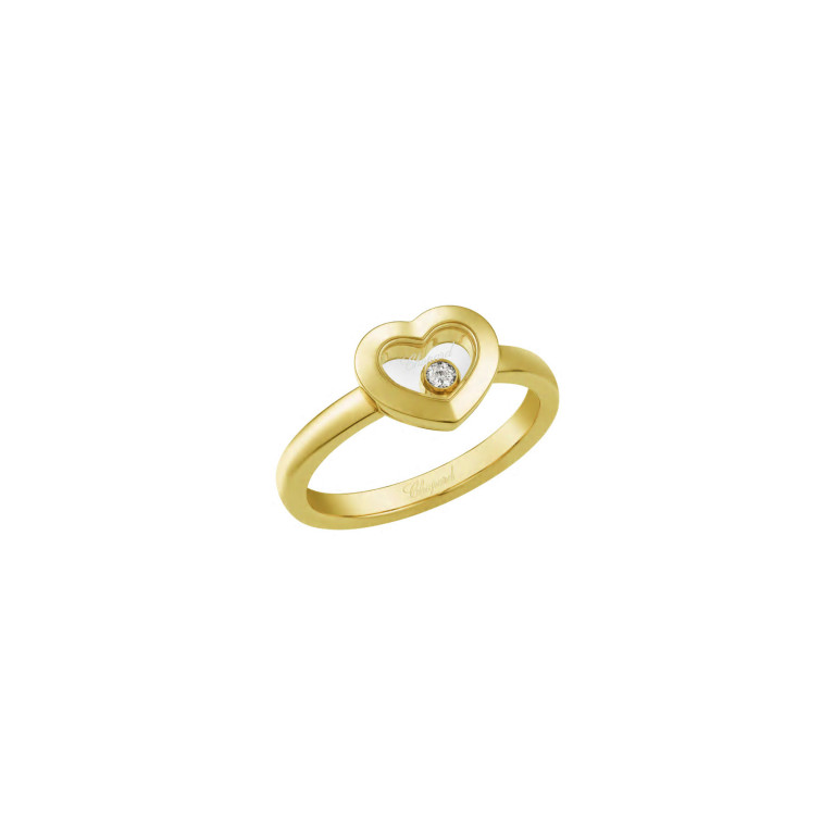 Chopard Happy Diamonds Icons Heart ring geelgoud met diamant - 82A054-0111 - #1 Chopard Happy Diamonds Icons Heart ring geelgoud met diamant - 82A054-0111 - #1