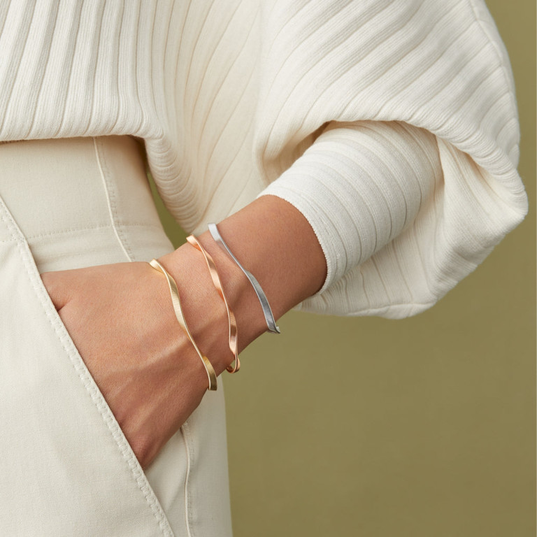 Marco Bicego Marrakech Supreme armband witgoud - BG750 - #5 Marco Bicego Marrakech Supreme armband witgoud - BG750 - #5