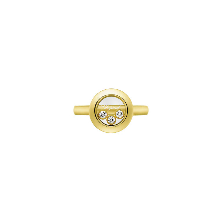 Chopard Happy Diamonds Icons Round ring geelgoud met diamant - 82A018-0111 - #2 Chopard Happy Diamonds Icons Round ring geelgoud met diamant - 82A018-0111 - #2