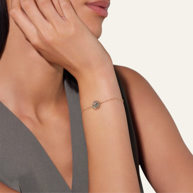 Pomellato Pom Pom Dot armband roodgoud met diamant - PBC4030 O7WHR DB0MP - #5 Pomellato Pom Pom Dot armband roodgoud met diamant - PBC4030 O7WHR DB0MP - #5