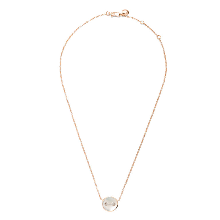 Pomellato Pom Pom Dot collier met hanger roodgoud met diamant - PCC4031 O7WHR DB0MP - #2 Pomellato Pom Pom Dot collier met hanger roodgoud met diamant - PCC4031 O7WHR DB0MP - #2