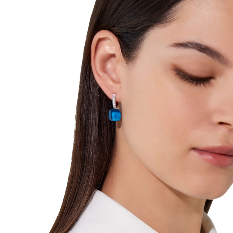 Pomellato Nudo Diamonds oorhangers rosé/wit goud met diamant - POB4010 O6WHR B0TTU - #4 Pomellato Nudo Diamonds oorhangers rosé/wit goud met diamant - POB4010 O6WHR B0TTU - #4