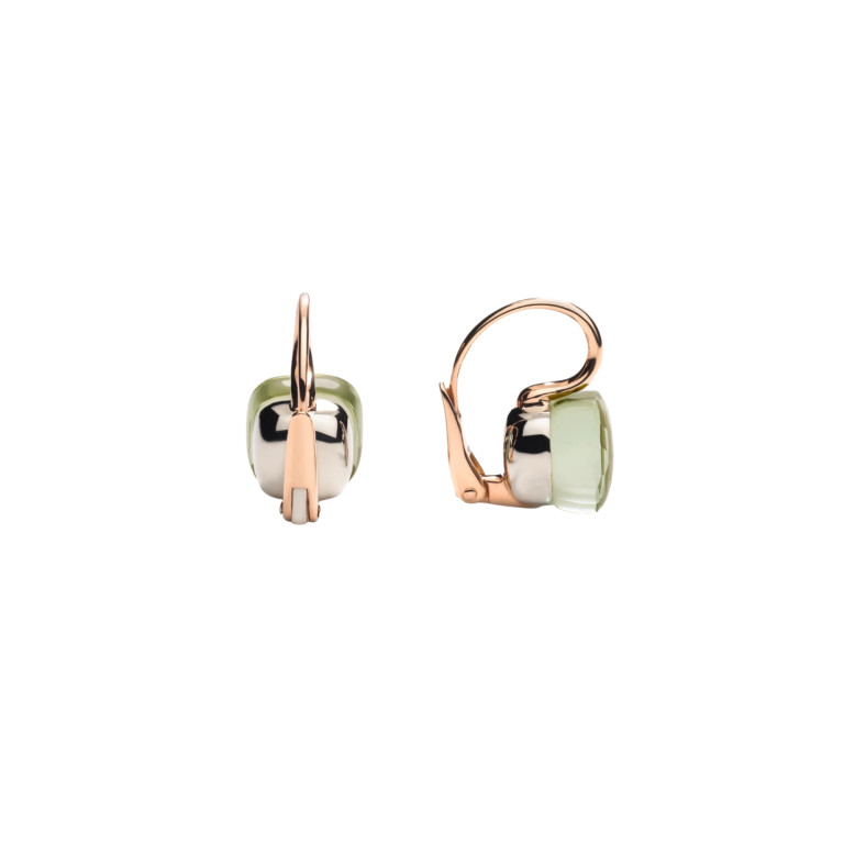 Pomellato Nudo oorhangers rosé/wit goud met Prasioliet - POA1070 O6000 000PA - #3 Pomellato Nudo oorhangers rosé/wit goud met Prasioliet - POA1070 O6000 000PA - #3