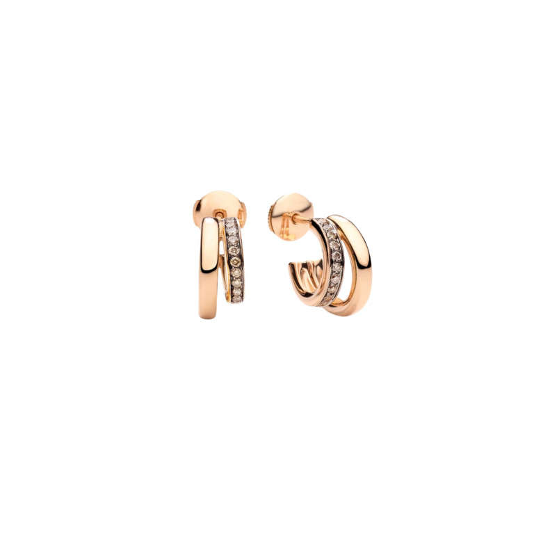 Pomellato Together oorknoppen - Pomellato - POB8111 O7000 DBR00 Pomellato Together oorknoppen - Pomellato - POB8111 O7000 DBR00