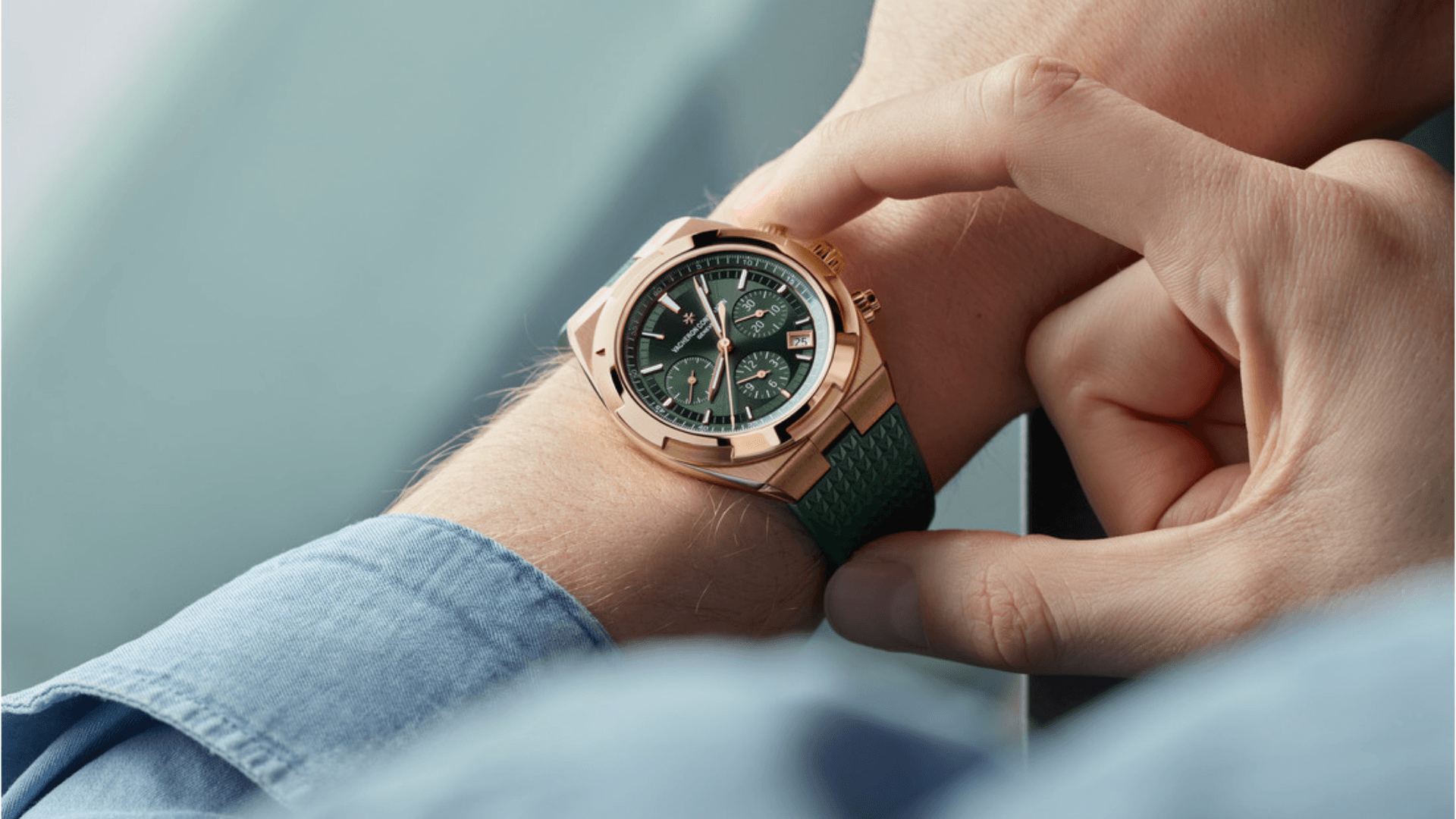 Vacheron Constantin Overseas Green dial Vacheron Constantin Overseas Green dial