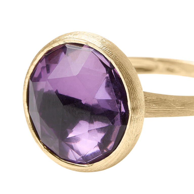 Marco Bicego Jaipur ring geelgoud met Amethist - AB586-AT01 - #4 Marco Bicego Jaipur ring geelgoud met Amethist - AB586-AT01 - #4