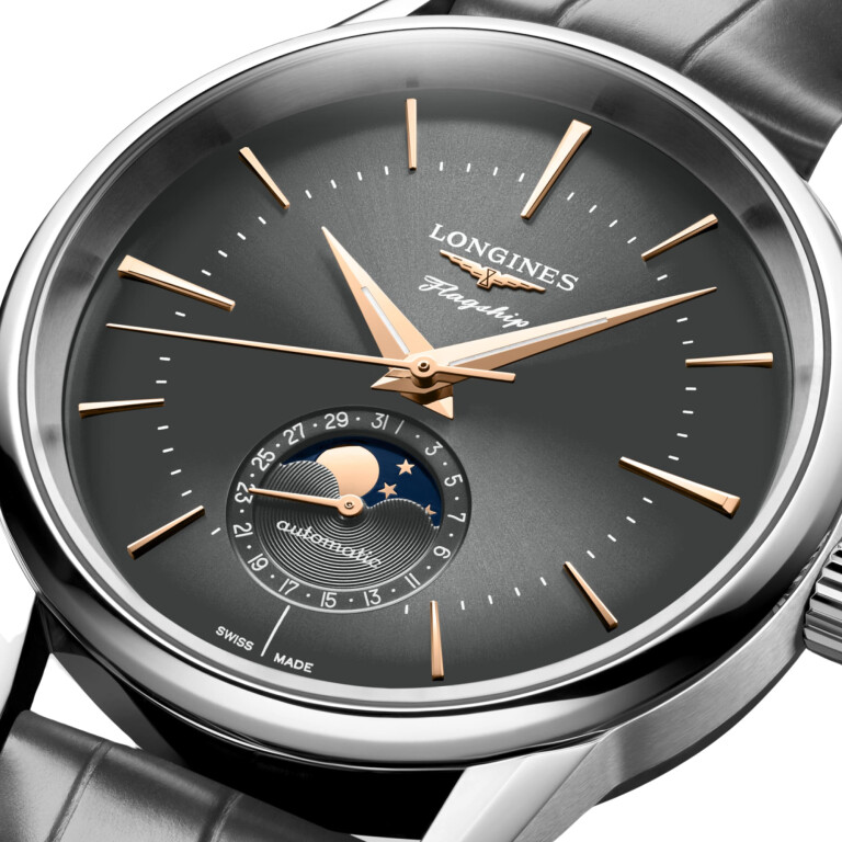 Longines Heritage Classic Moonphase 38mm - L4.815.4.52.2 - #2 Longines Heritage Classic Moonphase 38mm - L4.815.4.52.2 - #2