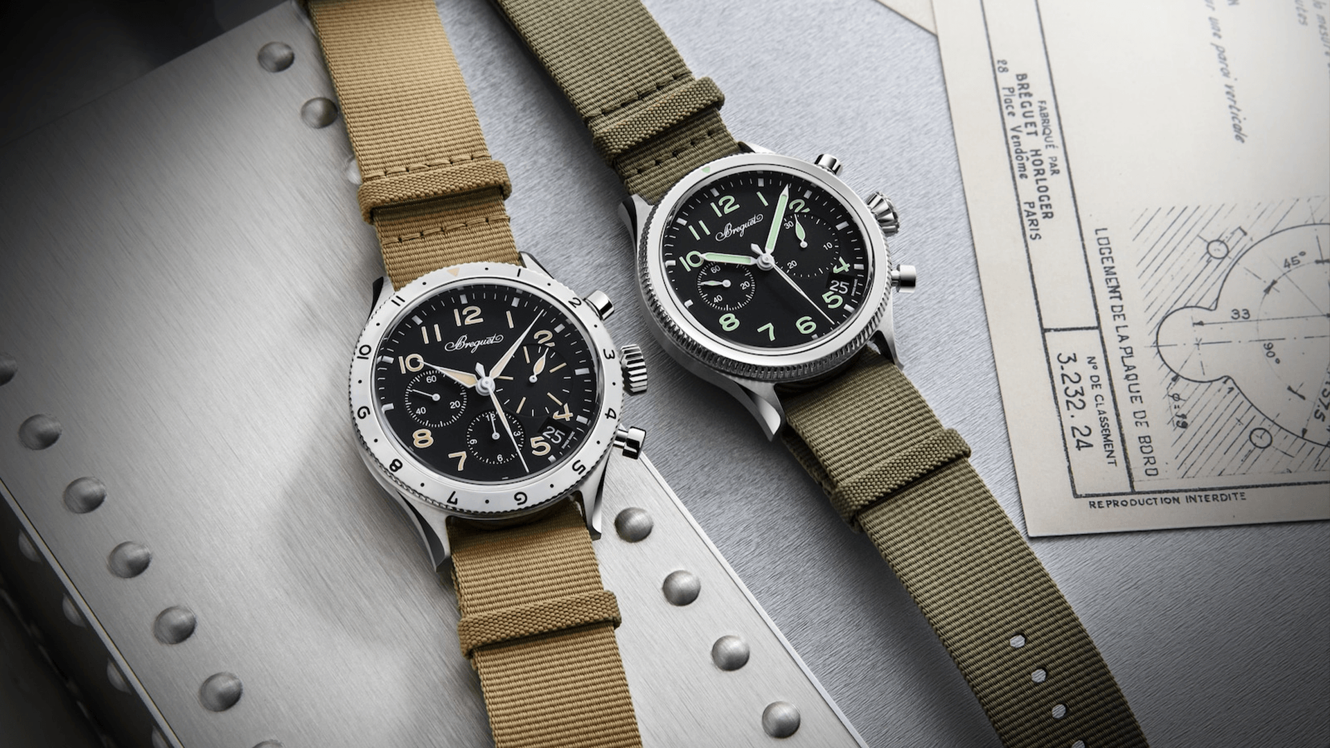 Het pilotenhorloge van Breguet Het pilotenhorloge van Breguet