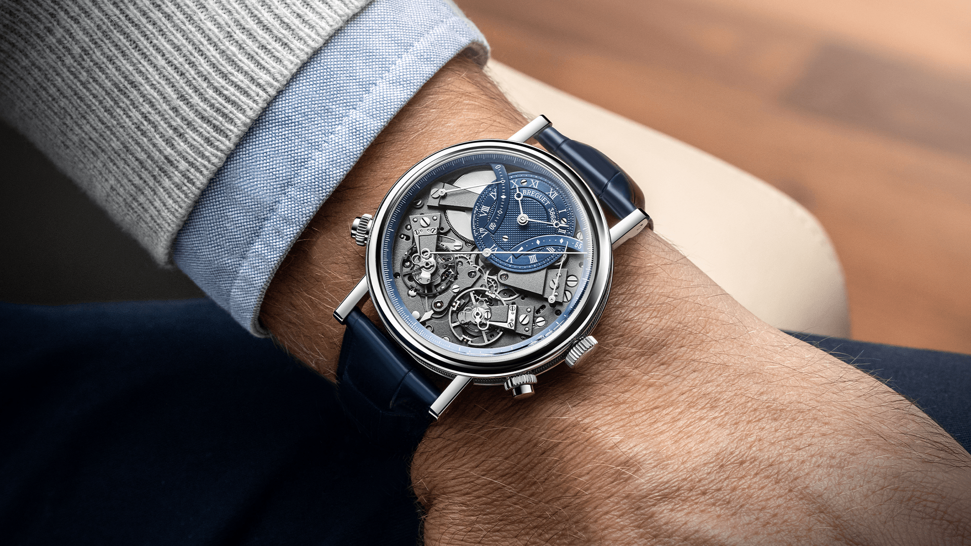 Horloges met zicht op het uurwerk Horloges met zicht op het uurwerk