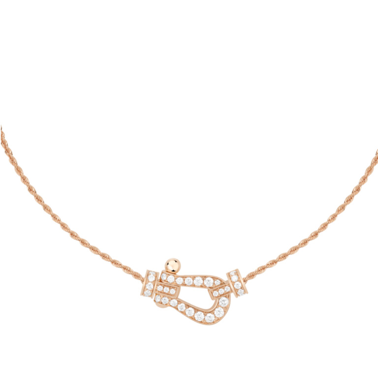 Fred Force 10 collier met hanger roodgoud met diamant - 7B0234-000 - #2 Fred Force 10 collier met hanger roodgoud met diamant - 7B0234-000 - #2