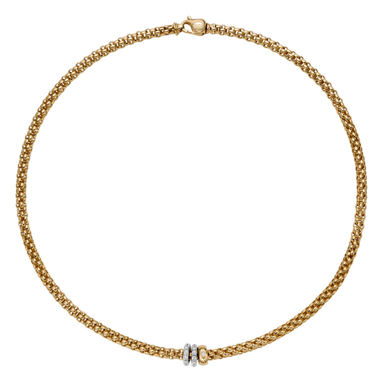 Solo Collier - Fope - 62506CX_PB_G_BBG_043 Solo Collier - Fope - 62506CX_PB_G_BBG_043