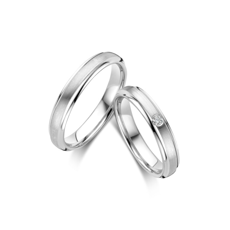 platina trouwring Classic Love Collection - 273677 - #2 platina trouwring Classic Love Collection - 273677 - #2