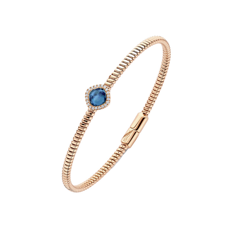 Tirisi Jewelry Milano Sweeties armband roodgoud met diamant - TB2208LBTP - #3 Tirisi Jewelry Milano Sweeties armband roodgoud met diamant - TB2208LBTP - #3