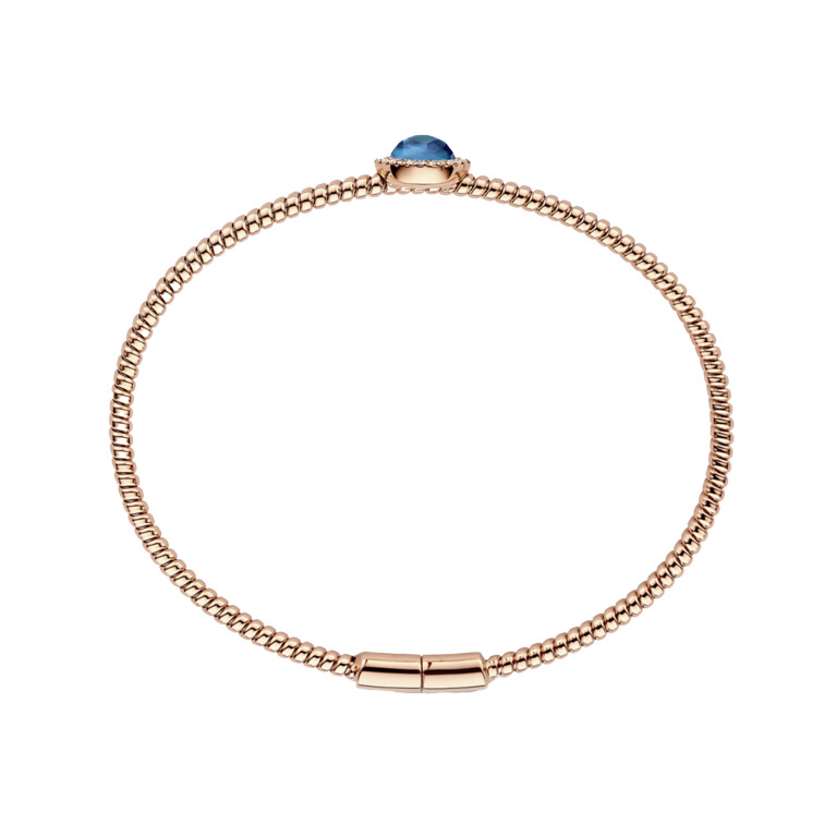 Tirisi Jewelry Milano Sweeties armband roodgoud met diamant - TB2208LBTP - #4 Tirisi Jewelry Milano Sweeties armband roodgoud met diamant - TB2208LBTP - #4