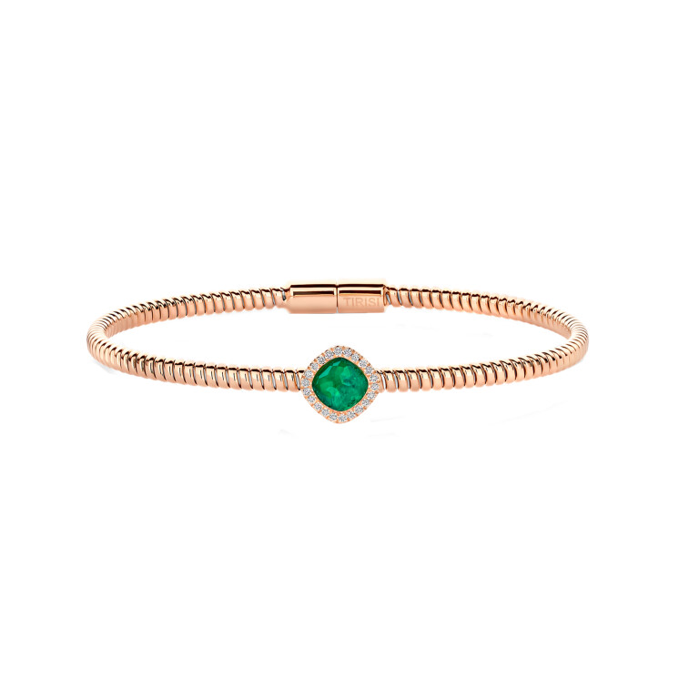 Tirisi Jewelry Milano Sweeties armband roodgoud met diamant - TB2208EMP - #2 Tirisi Jewelry Milano Sweeties armband roodgoud met diamant - TB2208EMP - #2