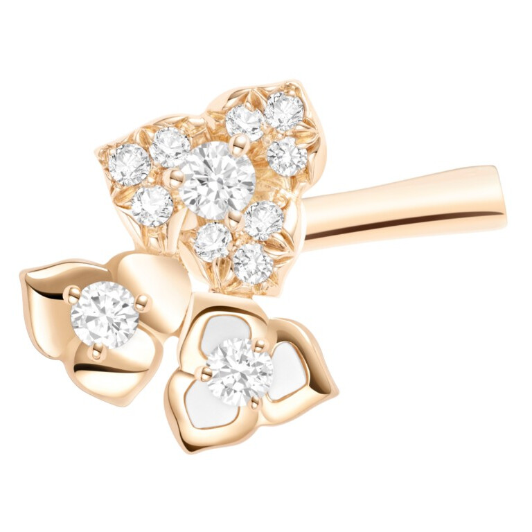 Piaget Rose oorclips roodgoud met diamant - G38U0083 - #4 Piaget Rose oorclips roodgoud met diamant - G38U0083 - #4