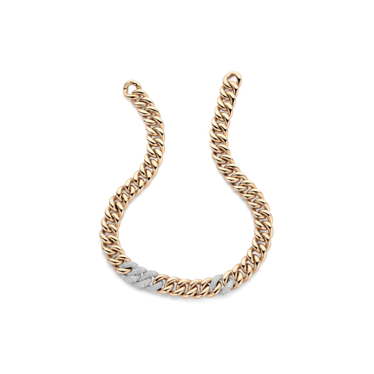 roodgoud collier met diamant SC Highlights Diamonds - #3 roodgoud collier met diamant SC Highlights Diamonds - #3