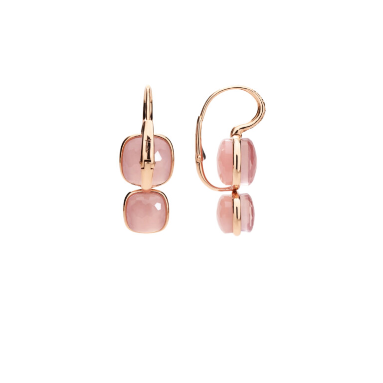 Pomellato Nudo oorhangers roodgoud met diamant - POC2025 O7000 BRCQR - #3 Pomellato Nudo oorhangers roodgoud met diamant - POC2025 O7000 BRCQR - #3