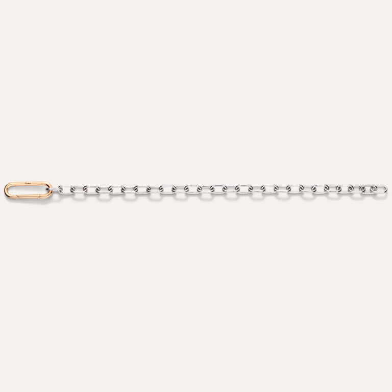 Pomellato Iconica schakel collier rosé/wit goud - PCC3040 O6WHR 00000 - #3 Pomellato Iconica schakel collier rosé/wit goud - PCC3040 O6WHR 00000 - #3